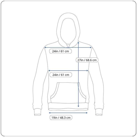 Under Armour Pullover Fleece Hooded Sweater Kangaroo Pockets Medium Loose Fit - Picture 2 of 8